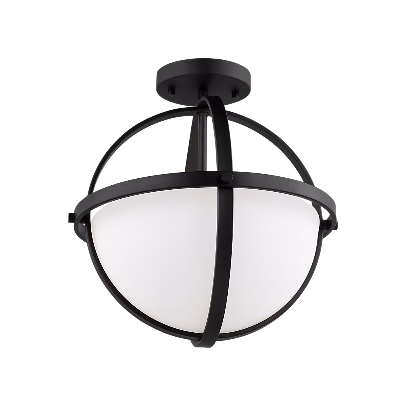 Black Alturas Convertible Pendant Semi-Flush | 7724602-112