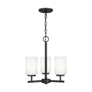 Midnight Black Oslo Chandelier 3-Light | 31160-112