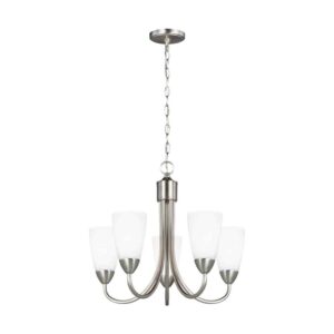 Nickel Seville Standard Dining Room Chandelier | 3120205-962