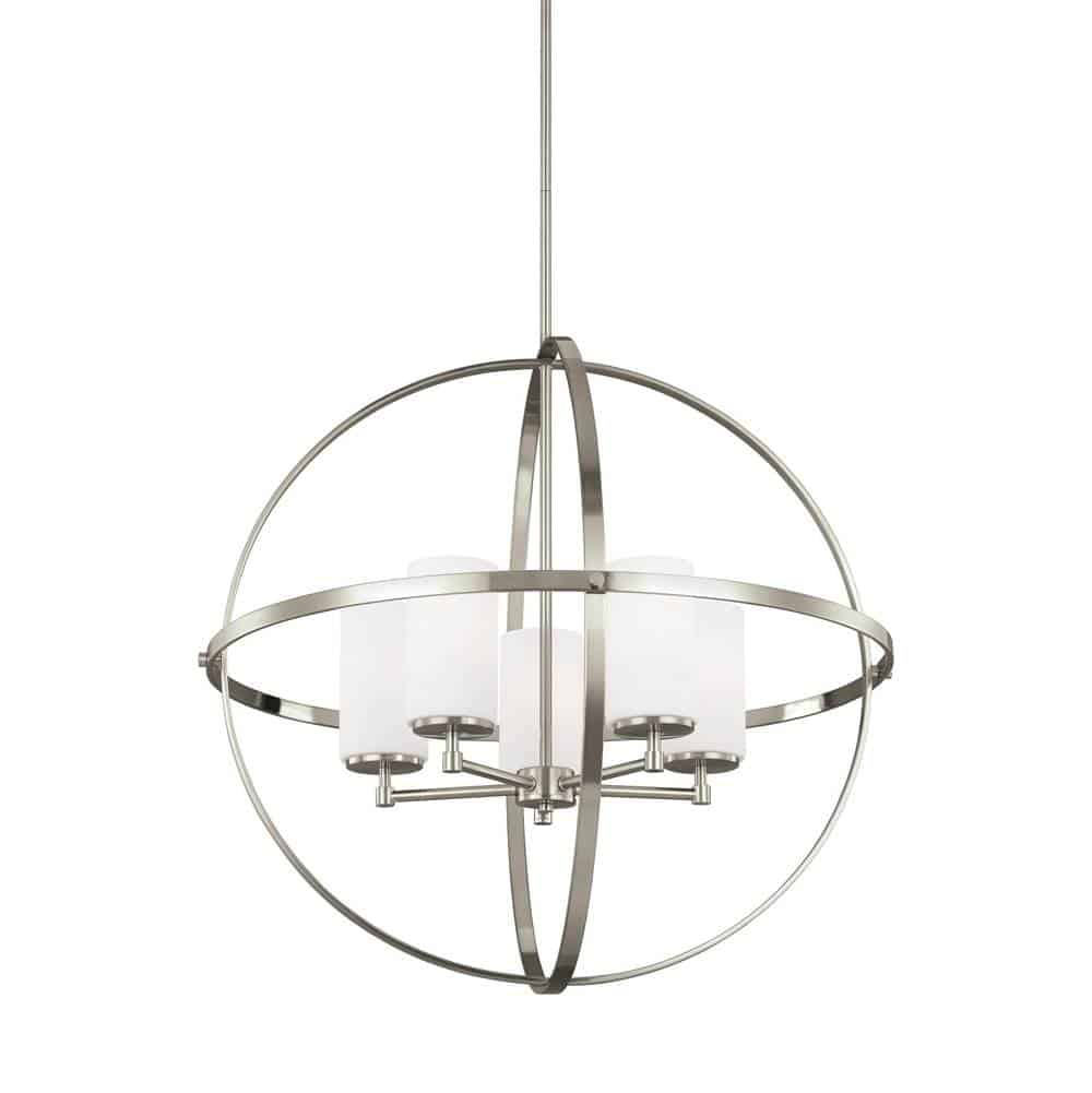 Nickel Alturas Chandelier 5-Light | 3124605-962