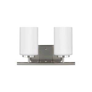 Nickel Oslo Wall/Bath 2-Light | 41161-962