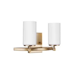 Satin Brass Alturas Wall/Bath 2-Light | 4424602-848