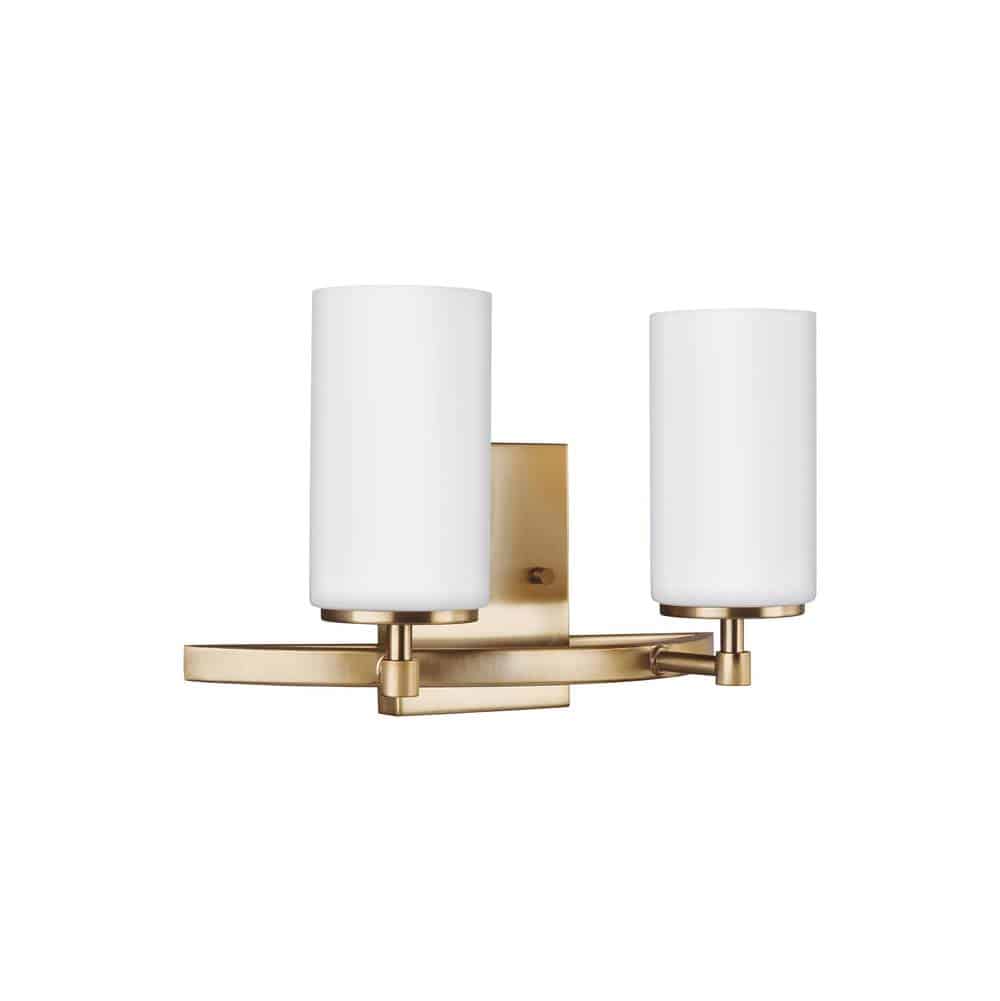 Satin Brass Alturas Wall/Bath 2-Light | 4424602-848
