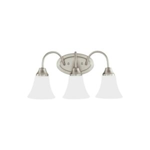 Brushed Nickel Holman 4 Bath Vanity Light | 44807-962