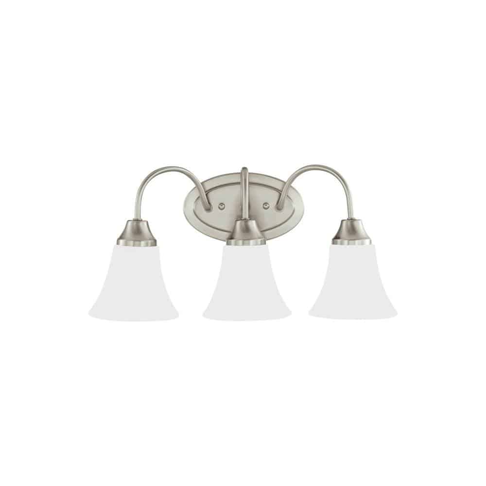 Brushed Nickel Holman 4 Bath Vanity Light | 44807-962