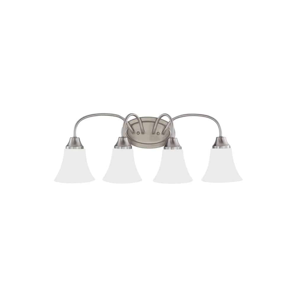Brushed Nickel Holman 3 Bath Vanity Light | 44808-962