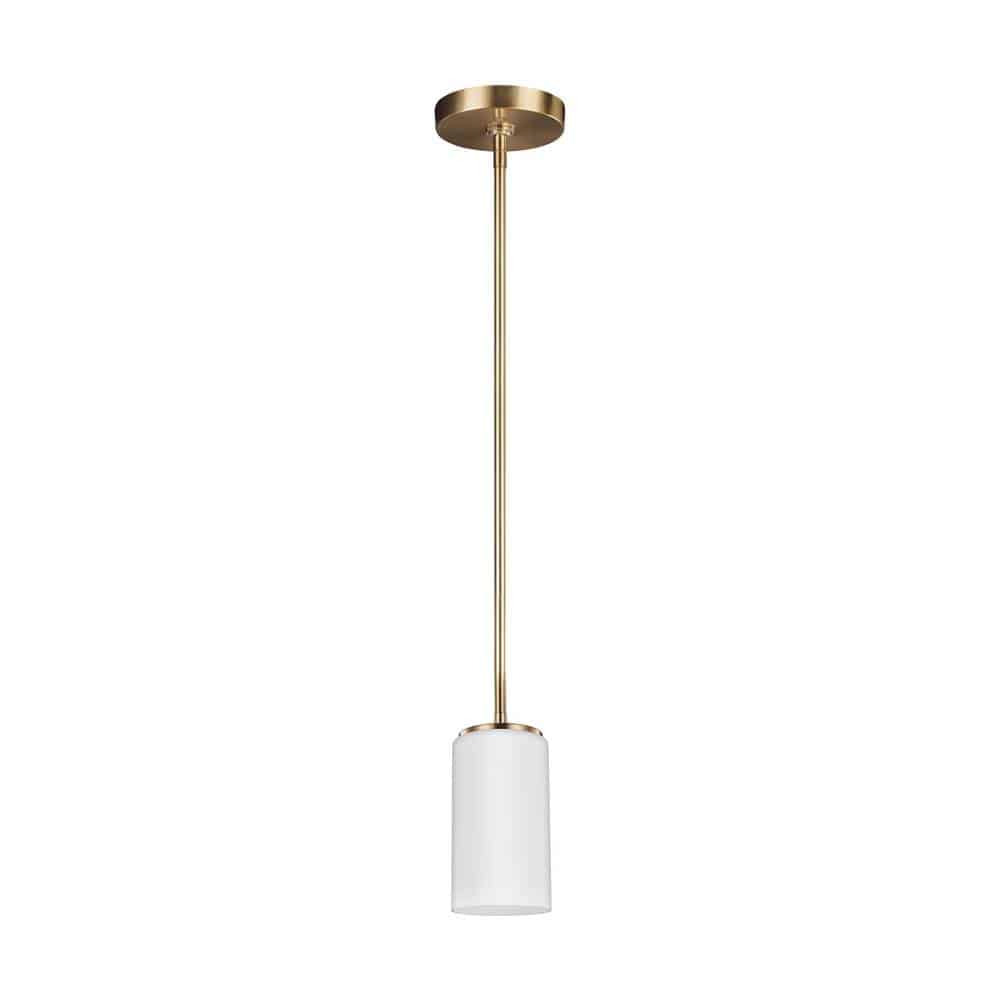 Satin Brass Alturas Mini Pendant 1-Light | 6124601-848