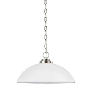 Nickel Oslo Pendant 1-Light | 65160-962