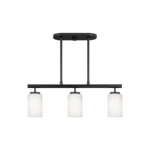 Midnight Black Oslo Island Pendant 3-Light | 66160-112