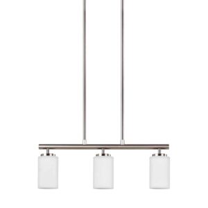 Nickel Oslo Island Pendant 3-Light | 66160-962