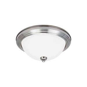 Nickel Geary Standard Hall Light 10-1/2″-1 Bulb | 77063-962