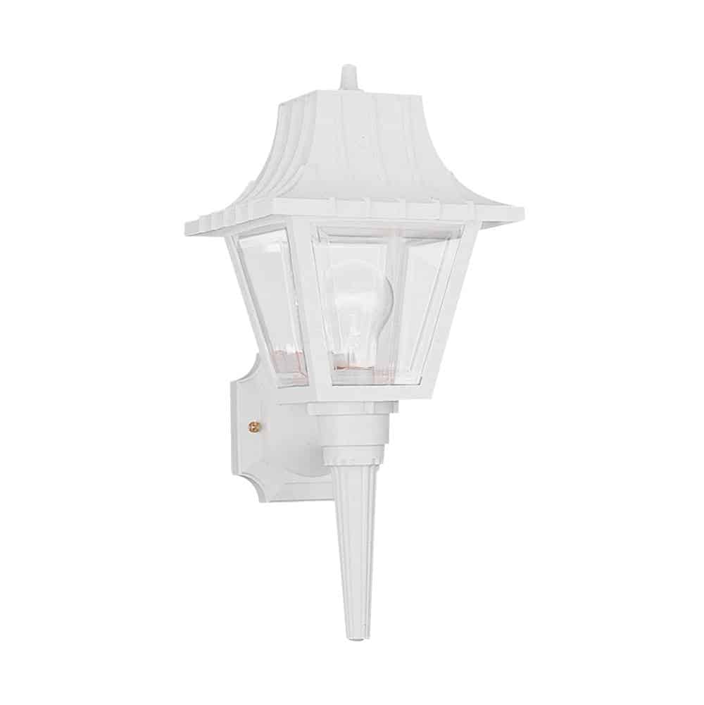 White Exterior Light 8720-15 | Coastal Polycarbonate