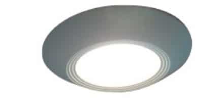 White 6" LED Surface Mount Downlight | Standard Kitchen Sink
