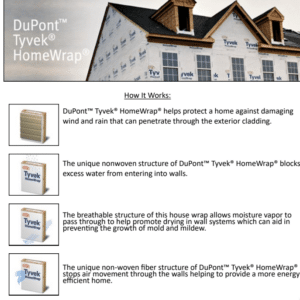 Tyvek Home Wrap