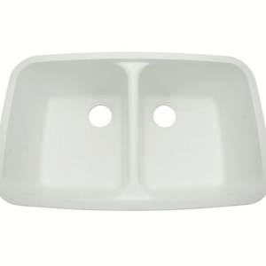 Double Bowl #850P Undermount Kitchen Sink 50/50 | Corian