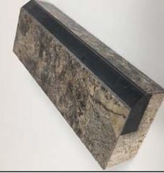 211 Corian  Bevel Edge (Aurora or White Corian)