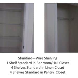 Standard—Wire Shelving