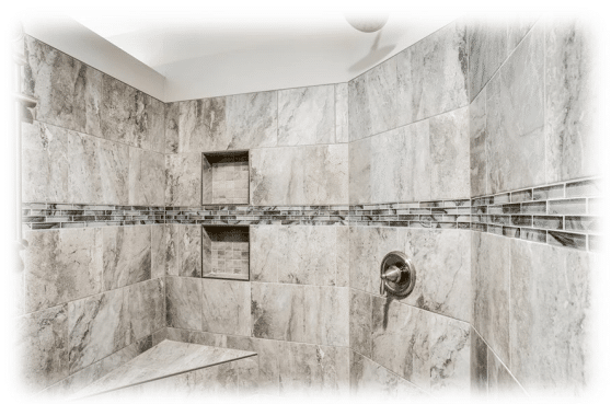 Regency Spa Tile Shower Package