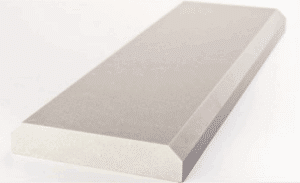 Double Bevel Cultured Marble Threshold