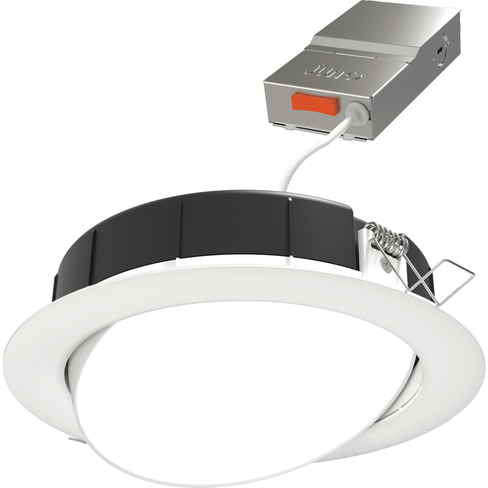 WF6ADJ 6" Adjustable LED Wafer Gimbal | Recessed Light