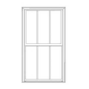 Three over Three | Plygem Pro Series Classic Double Hung
