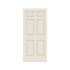 6-Panel Smooth or Textured | Standard Interior Door