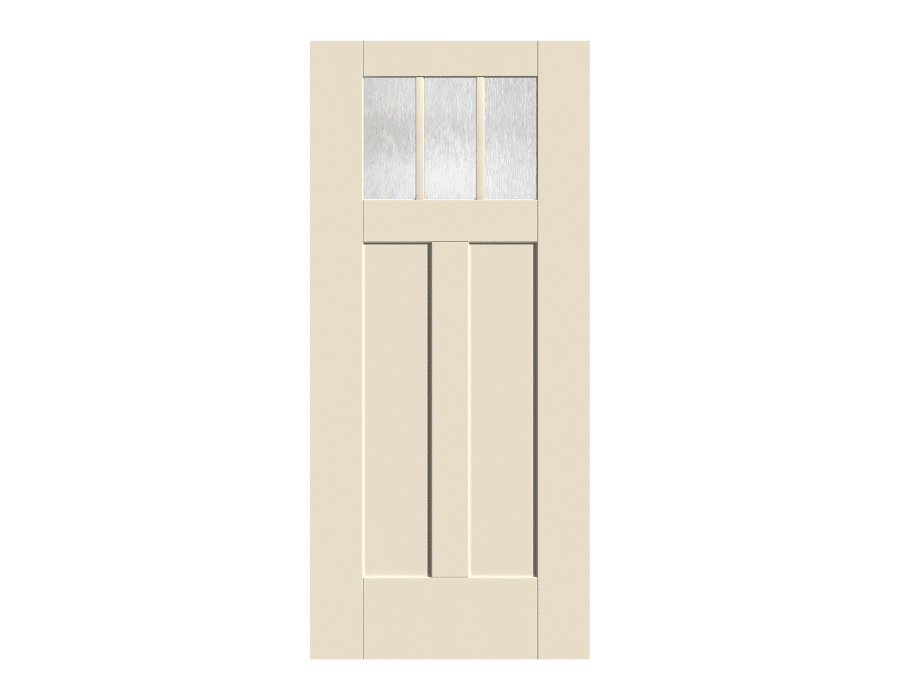 Craftsman 2 Panel Shaker w/3 Lite S4813 | ThermaTru