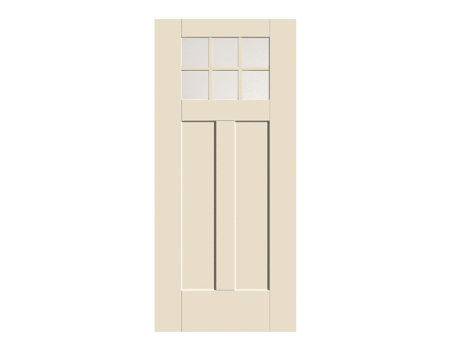 Craftsman w/6 Divided Lite S4816 | ThermaTru