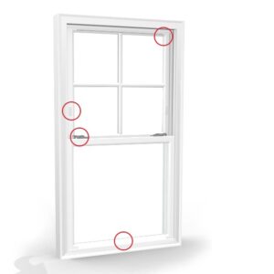 Vinyl Double Hung Windows | Harvey Slimline Windows