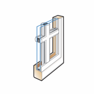 Permanent Interior/Exterior Grilles w/ Spacer | Anderson Windows