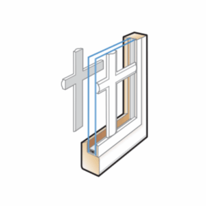 Removable Interior Grilles w/ Permanent Exterior | Anderson Windows