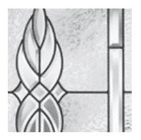 Black Nickel | Kensington Decorative Glass
