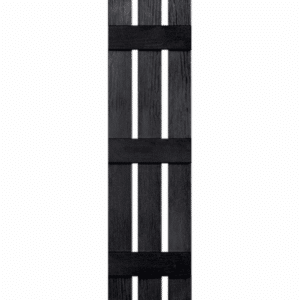Black Board & Batten 3-Panel | Shutters