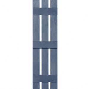 Blue Board & Batten 3-Panel | Shutters