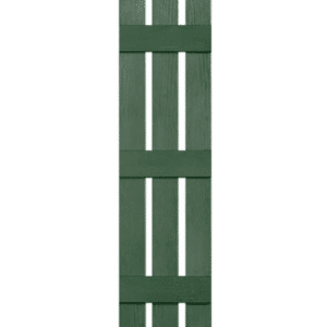 Green Board & Batten 3-Panel | Shutters