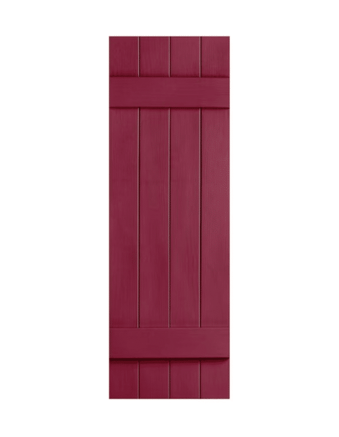 Berry Board & Batten Closed 4-Panel | Shutters
