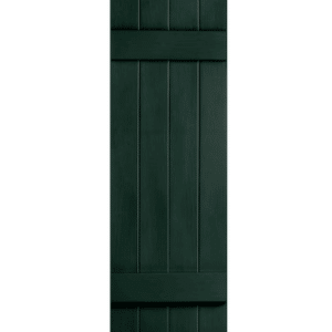Pine Board & Batten Closed 4-Panel | Shutters