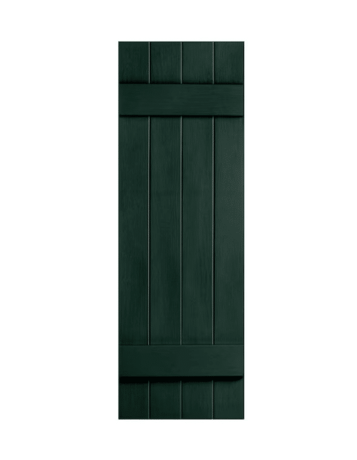 Pine Board & Batten Closed 4-Panel | Shutters