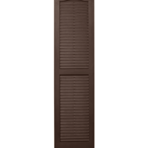 Brown Louvered | Shutters