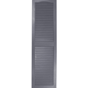 Gray Louvered | Shutters