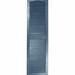 Indigo Blue Louvered | Shutters