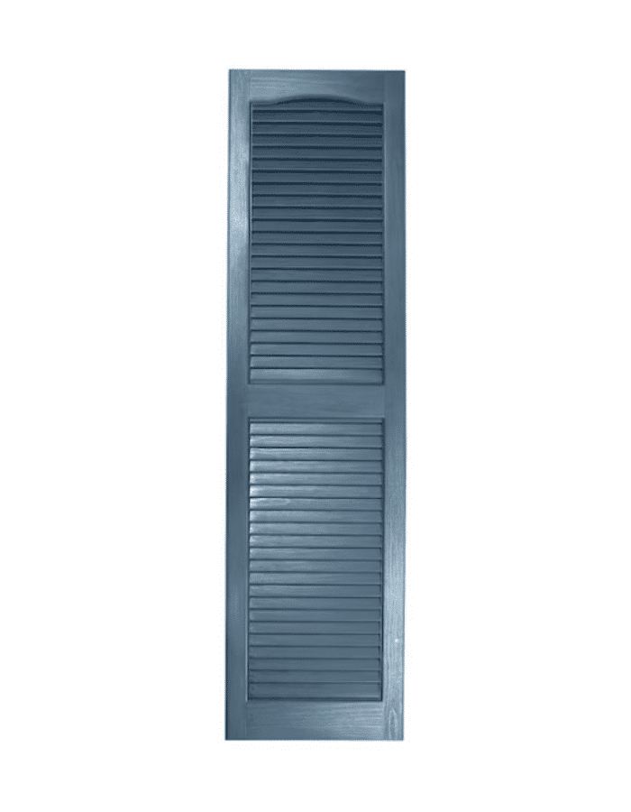 Indigo Blue Louvered | Shutters