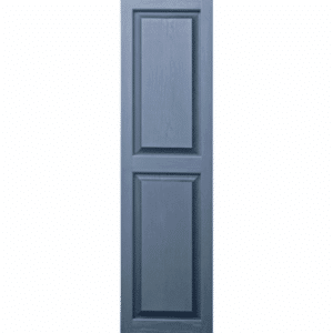 Blue Raised Panel | Shutters