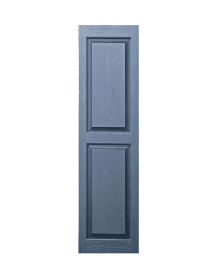 Blue Raised Panel | Shutters