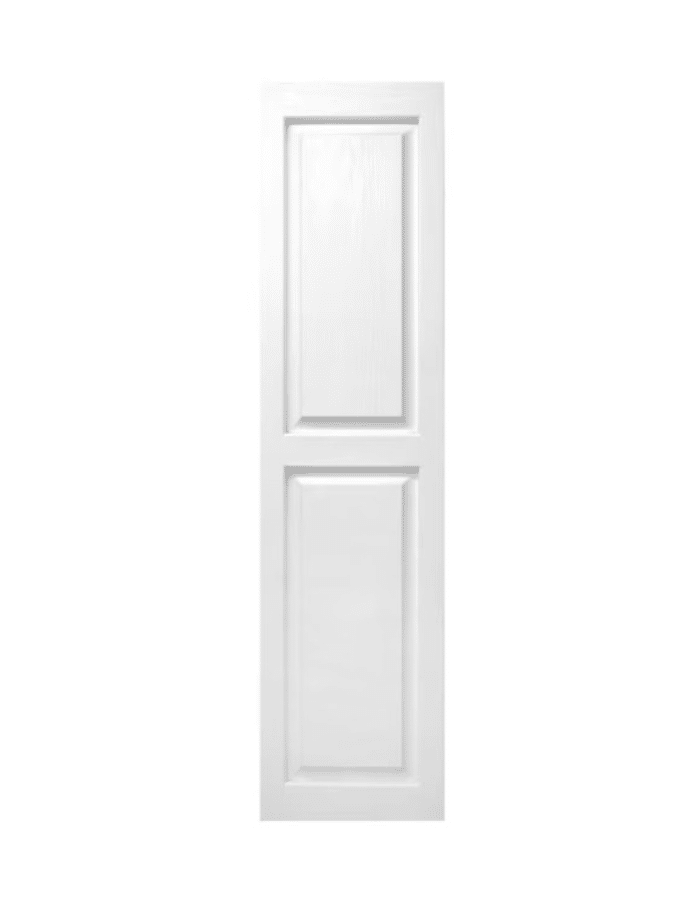 White Raised Panel | Shutters