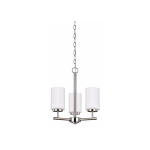 Brushed Nickel Oslo Chandelier 3-Light | 31160-962