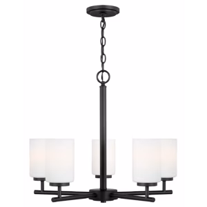 Midnight Black Oslo Chandelier 5-Light | 31161-112
