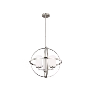 Brushed Nickel Alturas Chandelier 3-Light | 3124603-962