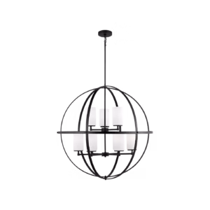 Midnight Black Alturas Chandelier 9-Light/2-Tier | 3124609-112