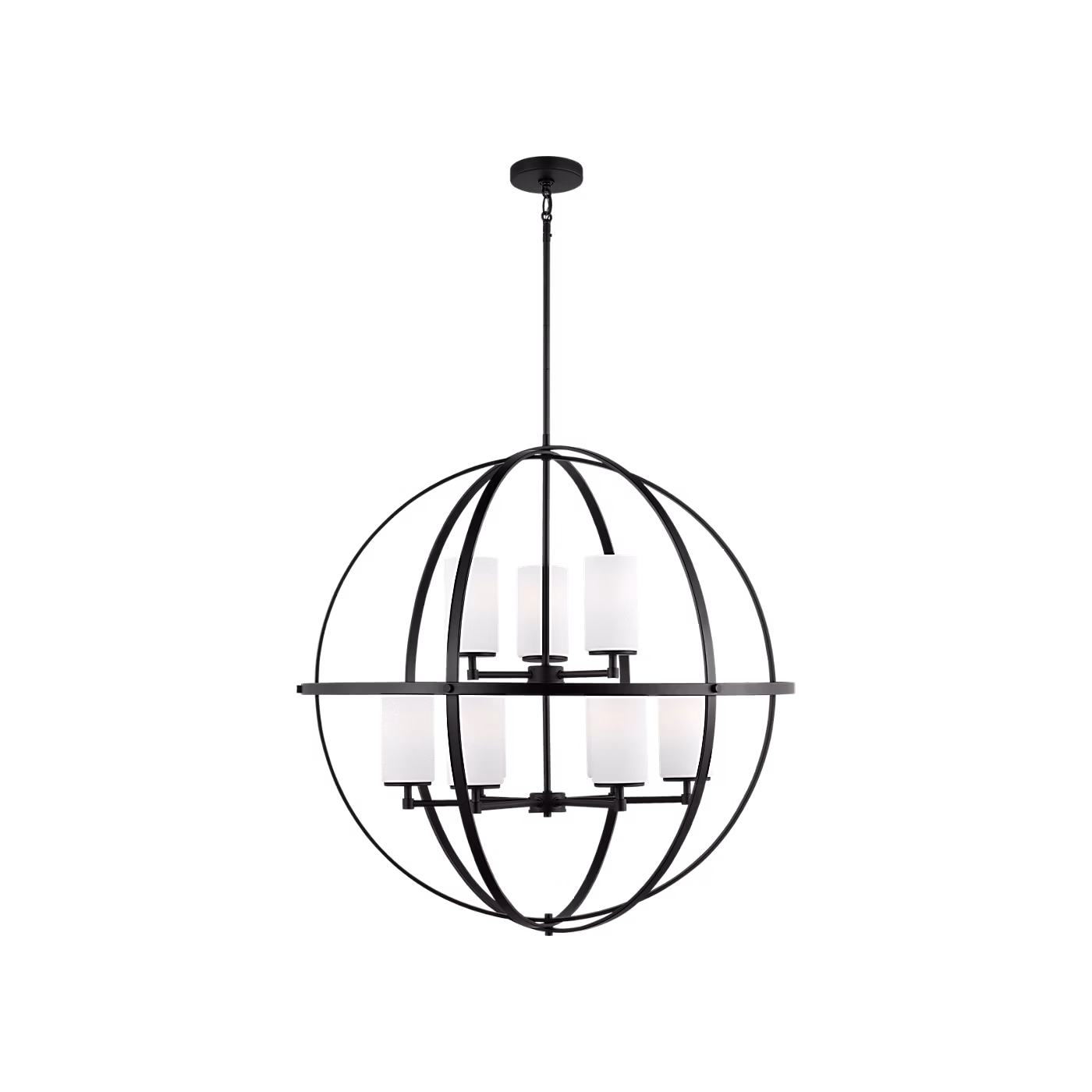 Midnight Black Alturas Chandelier 9-Light/2-Tier | 3124609-112